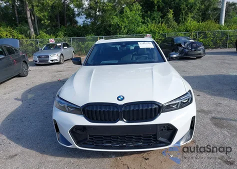 2025 BMW 330I from USA, damaged, VIN 3MW69CW04S8F21186